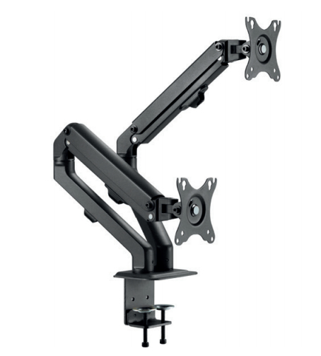 Hagor 8705 Flachbildschirm-Tischhalterung 68,6 cm (27") Tisch/Bank Schwarz