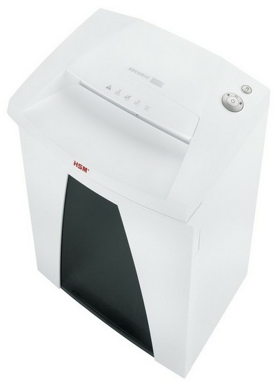 HSM Securio B32 1,9x15mm Aktenvernichter Partikelschnitt-Zerkleinerung 56 dB 31 cm Weiß