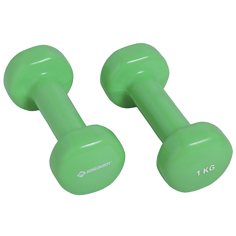 Schildkröt Fitness 960205 Hantel Kurzhantel mit festem Gewicht 1 kg 2 Stück(e)
