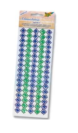 Folia 12328 Dekorativer Aufkleber Blau, Grün Entfernbar