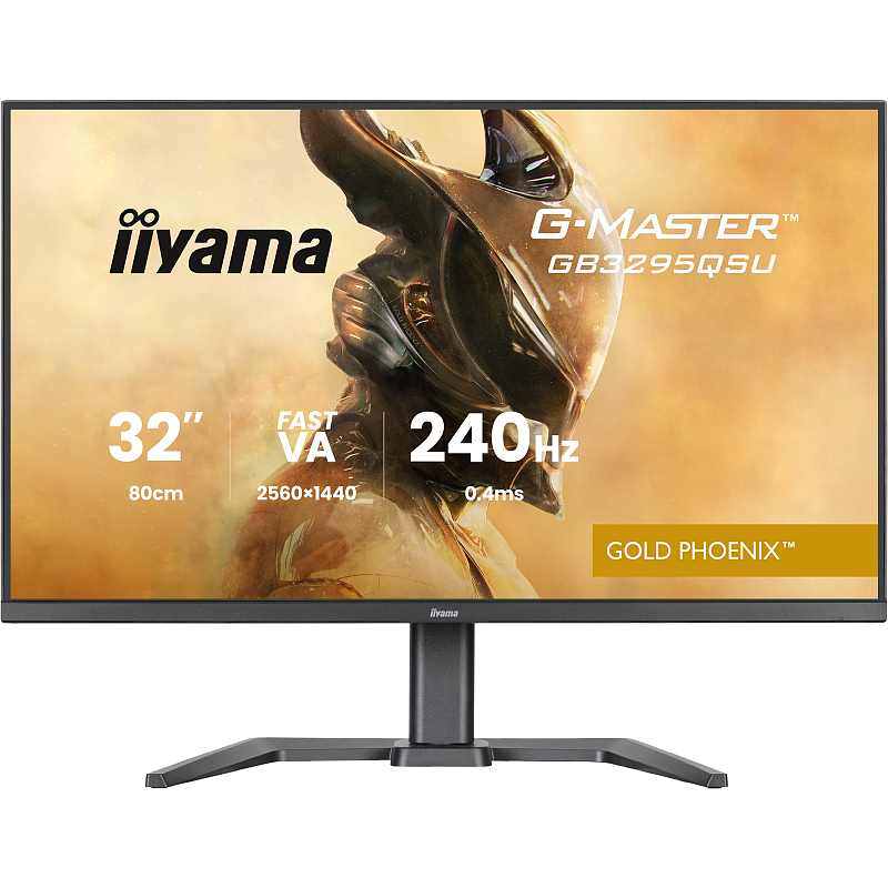 iiyama G-MASTER GB3295QSU-B1 Computerbildschirm 80 cm (31.5") 2560 x 1440 Pixel Quad HD LED Schwarz