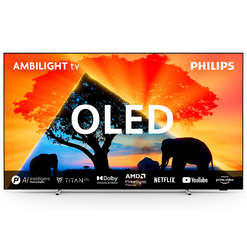 Philips 55OLED759/12 Fernseher 139,7 cm (55") 4K Ultra HD Smart-TV WLAN Chrom