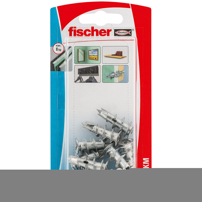Fischer 505373 Schraubanker/Dübel 10 Stück(e) Schraubhaken & Dübelsatz 31 mm