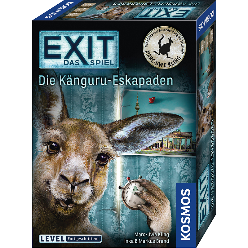 Kosmos 6950710 EXIT - Das Spiel: Die Känguru-Eskapaden Brettspiel Abzug