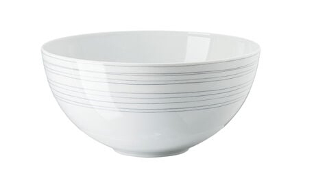 Rosenthal Stripes 2.0 Frühstücksteller 1,7 l Rund Porzellan Dunkles Grau 1 Stück(e)