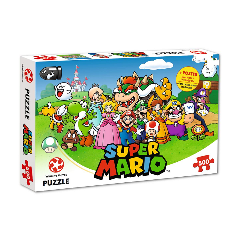 Winning Moves Super Mario and Friends Puzzlespiel 500 Stück(e) Videospiel