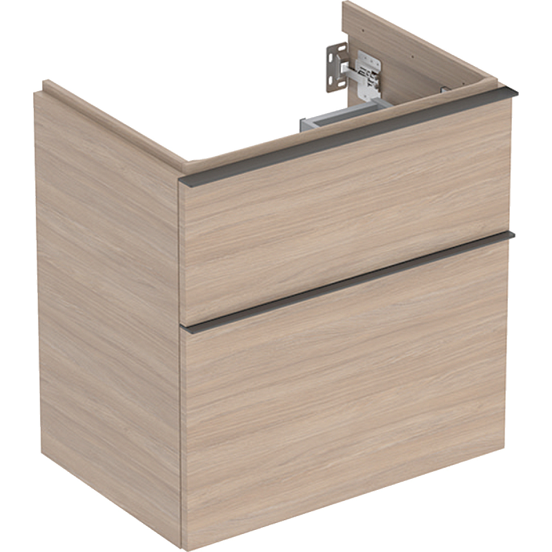 Geberit 502.307.JH.1 Schrankteil Grau, Holz