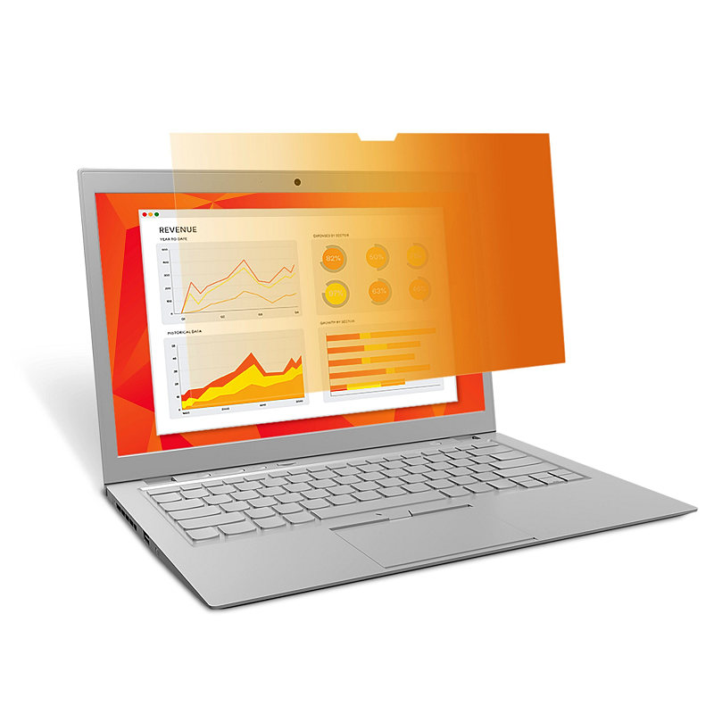 3M Blickschutzfilter Gold für Touch-Laptops mit 14,0" Vollbild