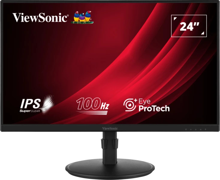 Viewsonic VA VA2408-HDJ Computerbildschirm 61 cm (24") 1920 x 1080 Pixel Full HD LED Schwarz