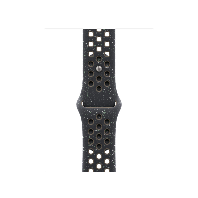 Apple MUUN3ZM/A Intelligentes tragbares Accessoire Band Schwarz Aluminium, Fluor-Elastomer