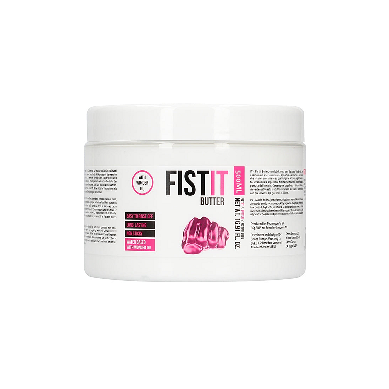 SHOTS Toys Fist IT Butter Vaginal 500 ml 539 g Gleitmittel auf Wasserbasis