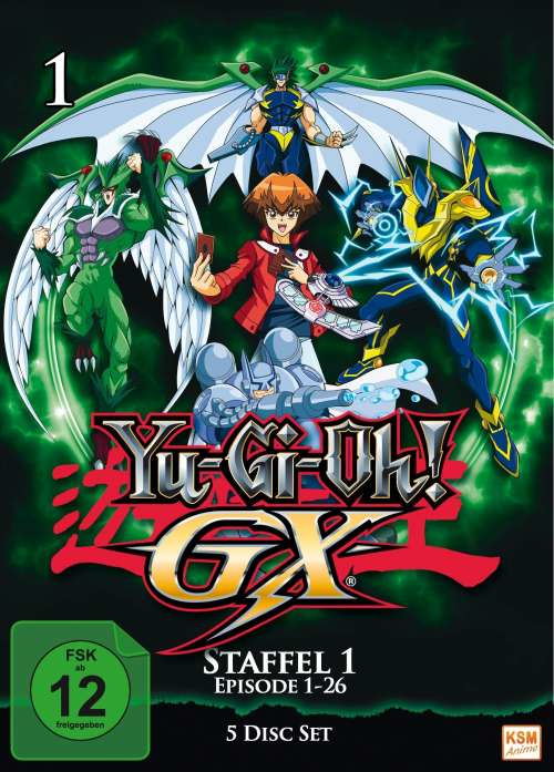 KSM GmbH Yu-Gi-Oh! GX Staffel 1.1 (Folge 1-26) (5 Disc Set)