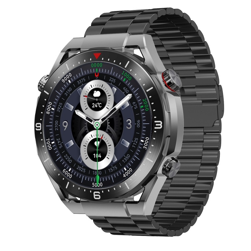 MaxCom Ecowatch1 3,86 cm (1.52") 51 mm Digital 360 x 360 Pixel Schwarz