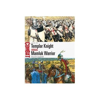Templar Knight vs Mamluk Warrior 1218-50 Buch Geschichte Englisch Taschenbuch 80 Seiten