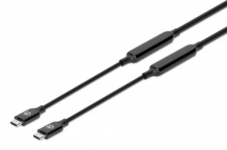 Manhattan 355964 USB Kabel USB 3.2 Gen 2 (3.1 Gen 2) 3 m USB C Schwarz