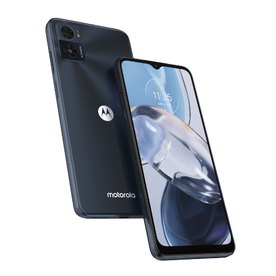 Motorola moto e22 16,5 cm (6.5") Hybride Dual-SIM Android 12 4G USB Typ-C 3 GB 32 GB 4020 mAh Schwarz