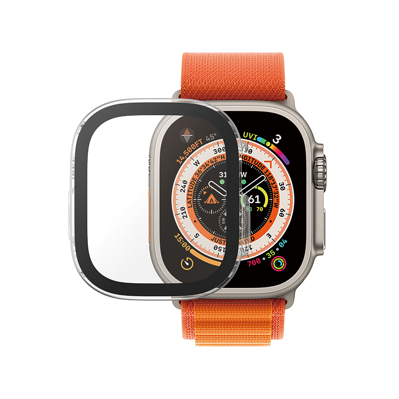 PanzerGlass ® Full body Case Apple Watch Ultra 2 | Ultra | 49mm | Transparent Klare Bildschirmschutzfolie 1 Stück(e)