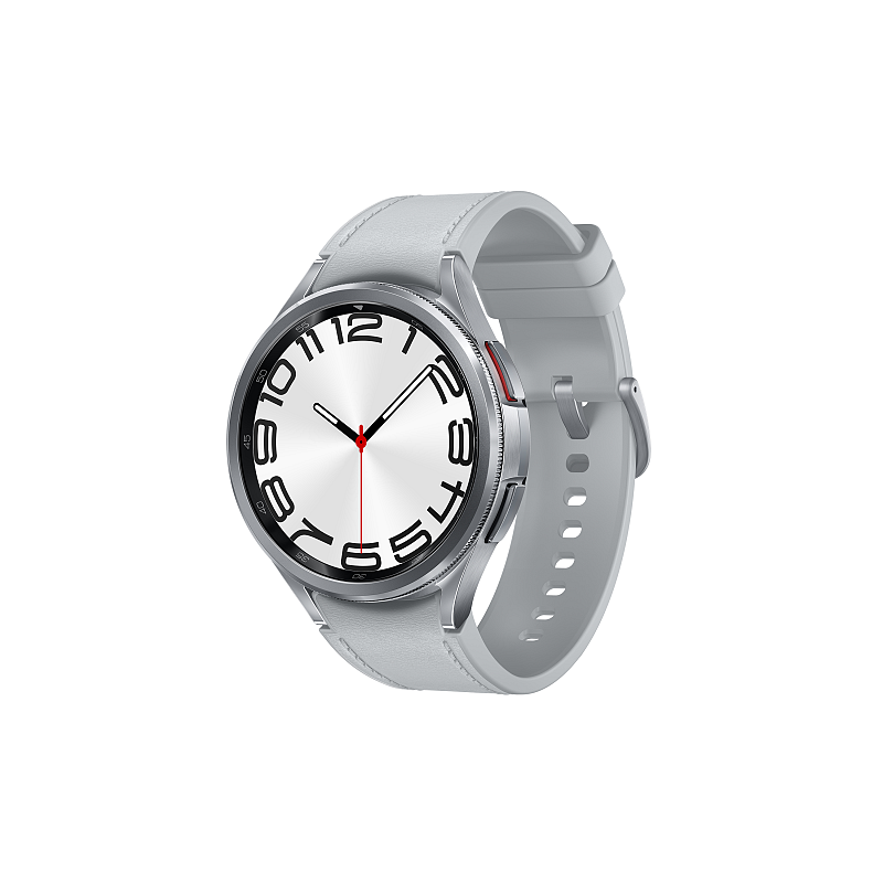 Samsung Galaxy Watch6 Classic 47 mm Digital Touchscreen Silber