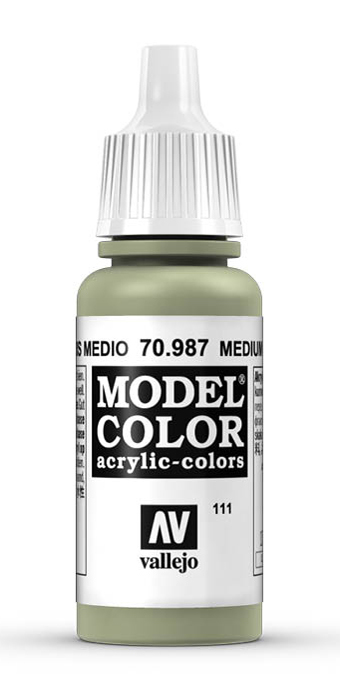 Vallejo 70.987 Acrylfarbe 17 ml Grau Flasche
