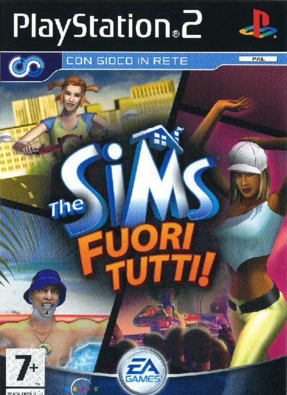 Electronic Arts The sims 2 fuori tutti, PS2 Italienisch PlayStation 2