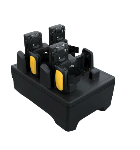 Zebra CRD-RS51-4SCHG-01 Akkuladegerät Batterie für Barcodelesegerät Gleichstrom