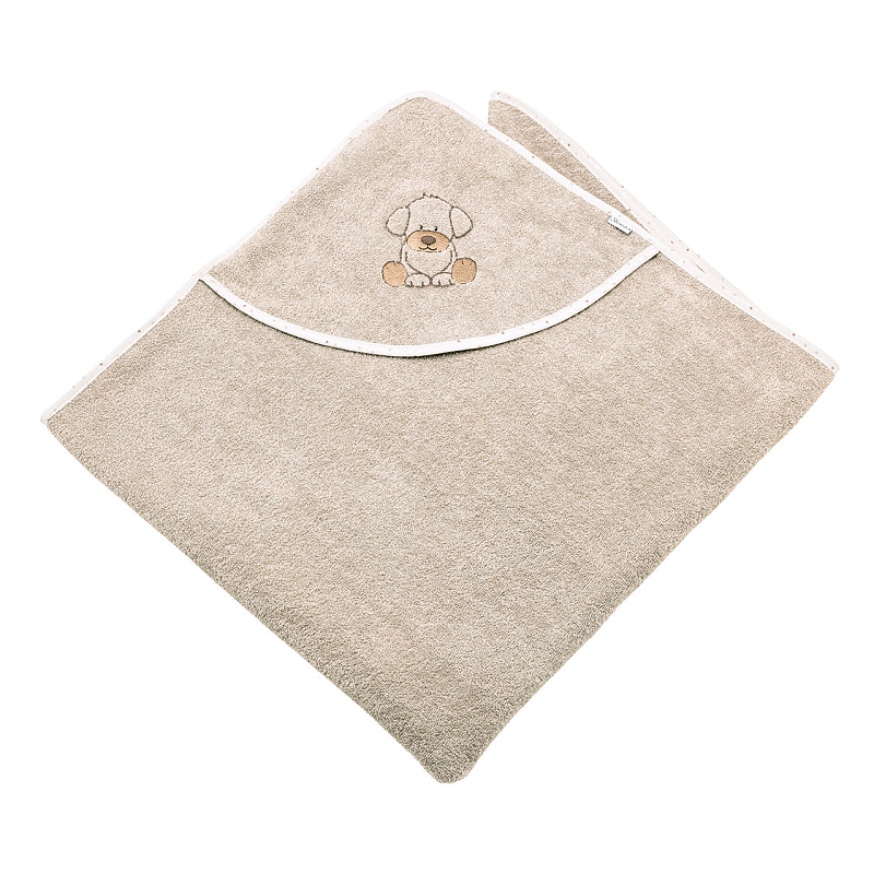 Sterntaler 7122426 Badetuch 100 x 100 cm Baumwolle Beige 1 Stück(e)