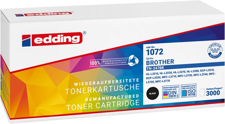 Edding EDD-1072 Tonerkartusche 1 Stück(e) Kompatibel Schwarz