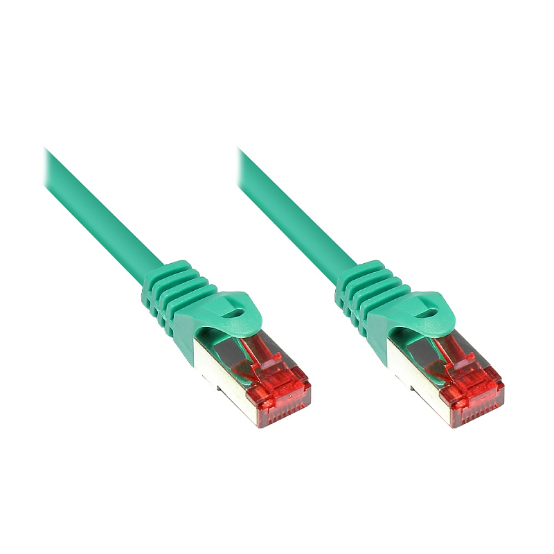 Kabelmeister SO-31236 Netzwerkkabel Grün 1,5 m Cat6 S/FTP (S-STP)