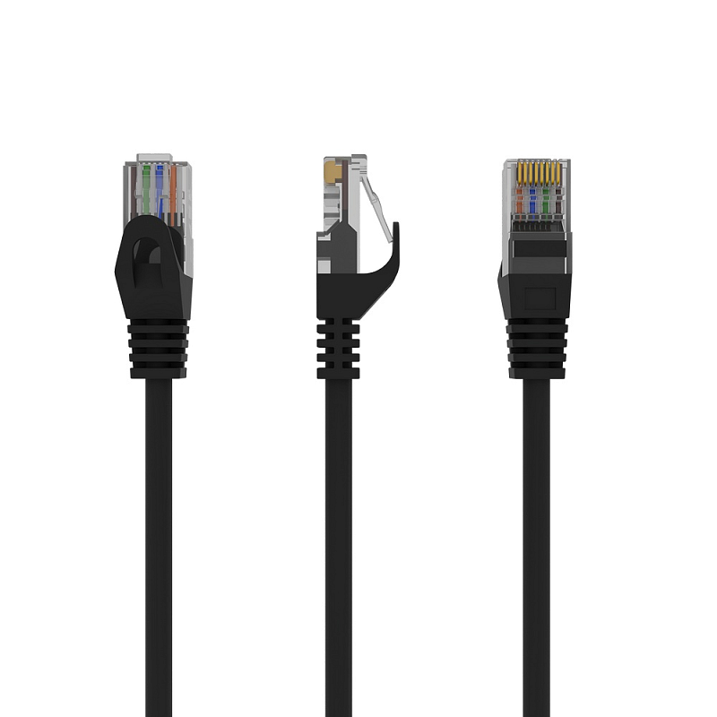 Gembird PP6U-2M/BK Netzwerkkabel Schwarz Cat6 U/UTP (UTP)