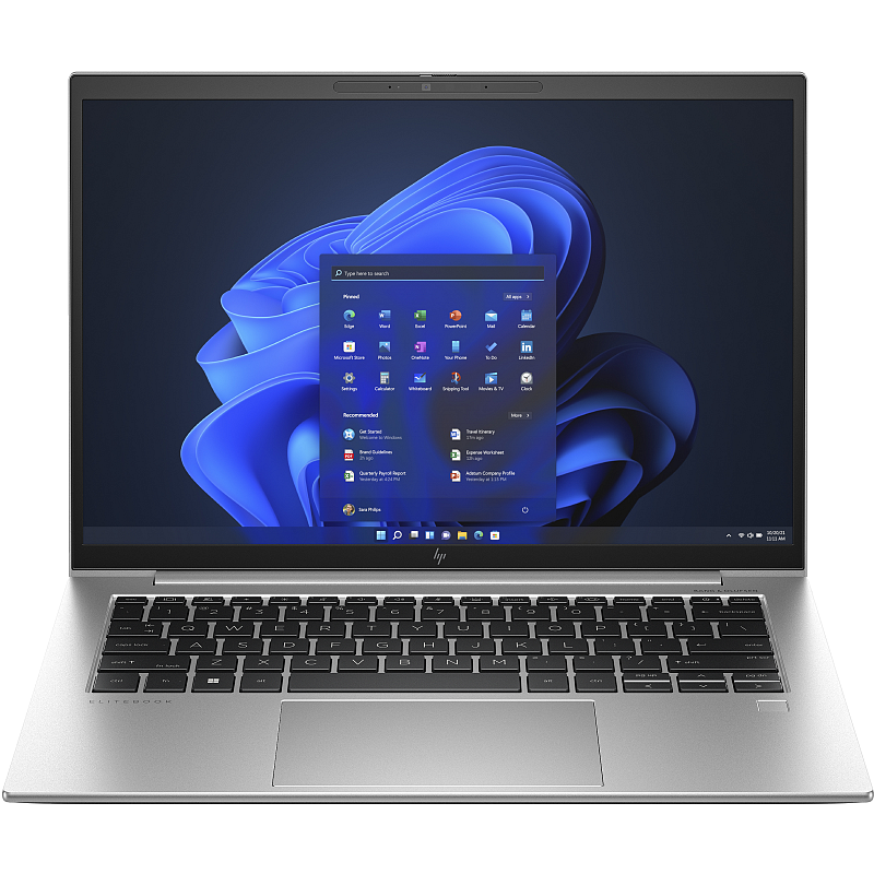 HP EliteBook 1040 14 G10 Intel® Core™ i5 i5-1335U Laptop 35,6 cm (14") WUXGA 16 GB DDR5-SDRAM 512 GB SSD Wi-Fi 6E (802.11ax) Windows 11 Pro Silber
