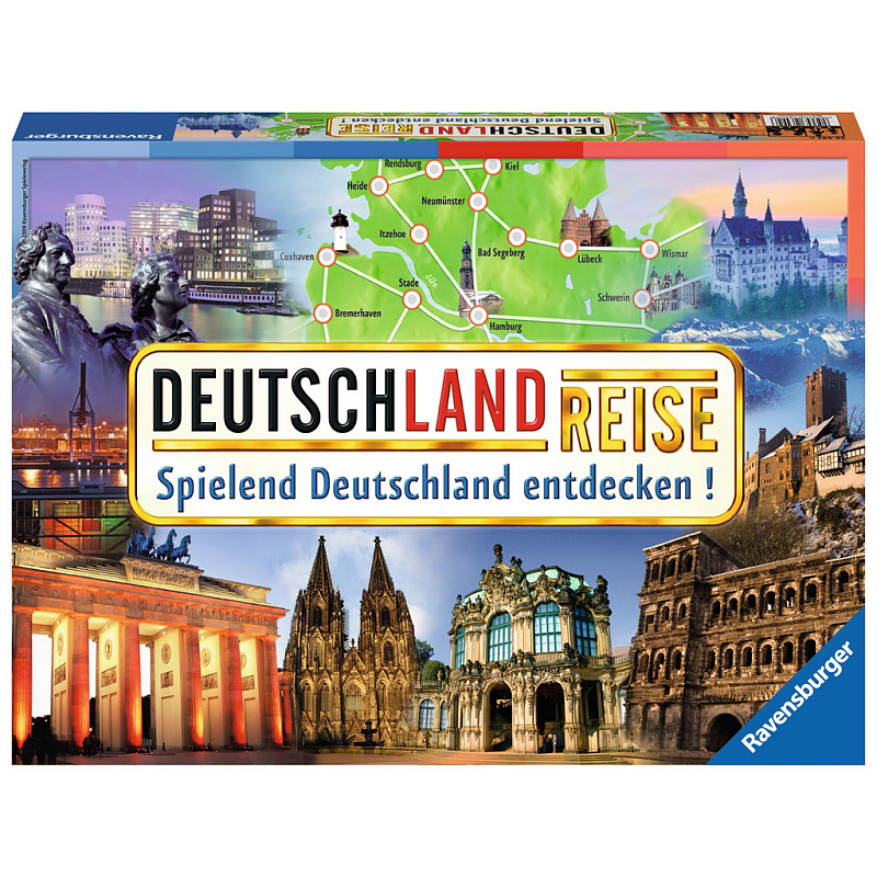 Ravensburger Deutschlandreise Brettspiel Reisen/Abenteuer