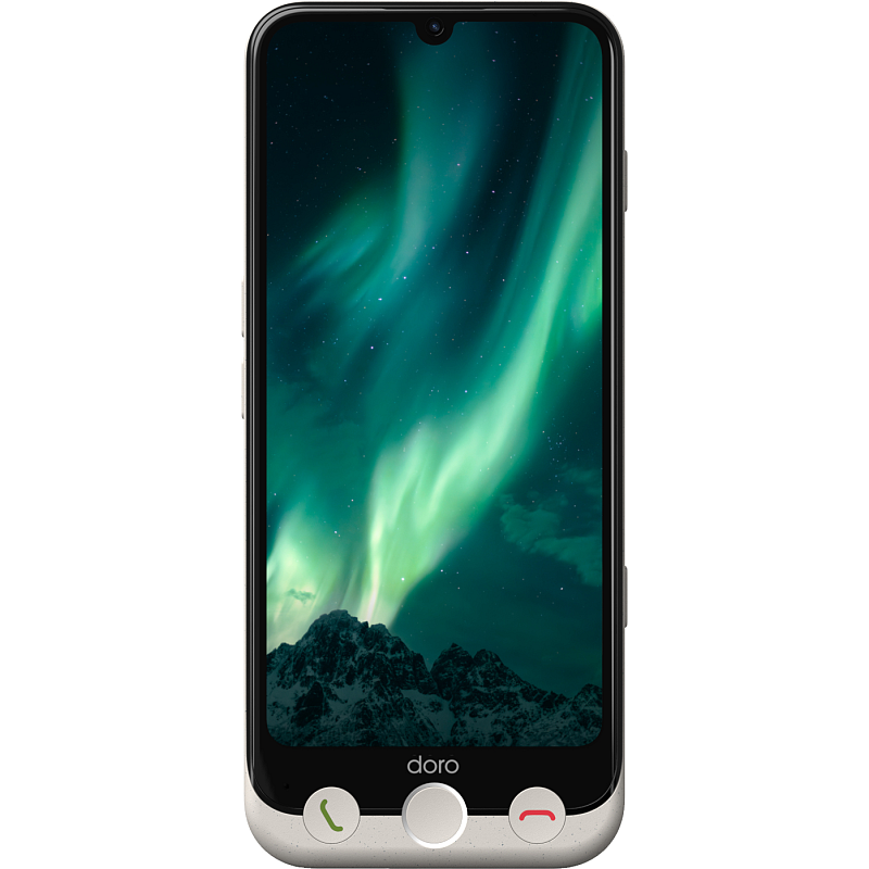 Doro Aurora 31 15,5 cm (6.1") Dual-SIM Android 14 4G USB Typ-C 6 GB 28 GB 5000 mAh Weiß