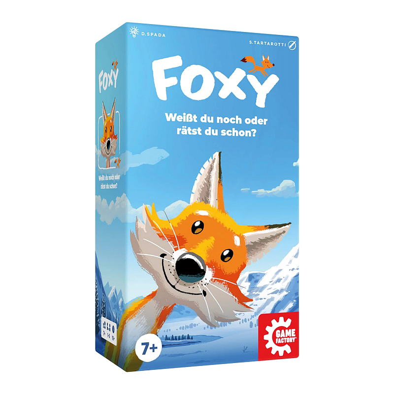 Game Factory Foxy 15 min Kartenspiel Speicher