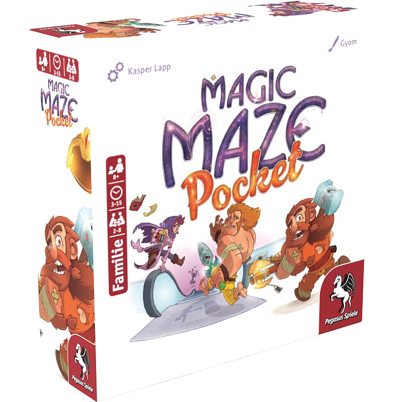 Pegasus Magic Maze Pocket 15 min Brettspiel Familie