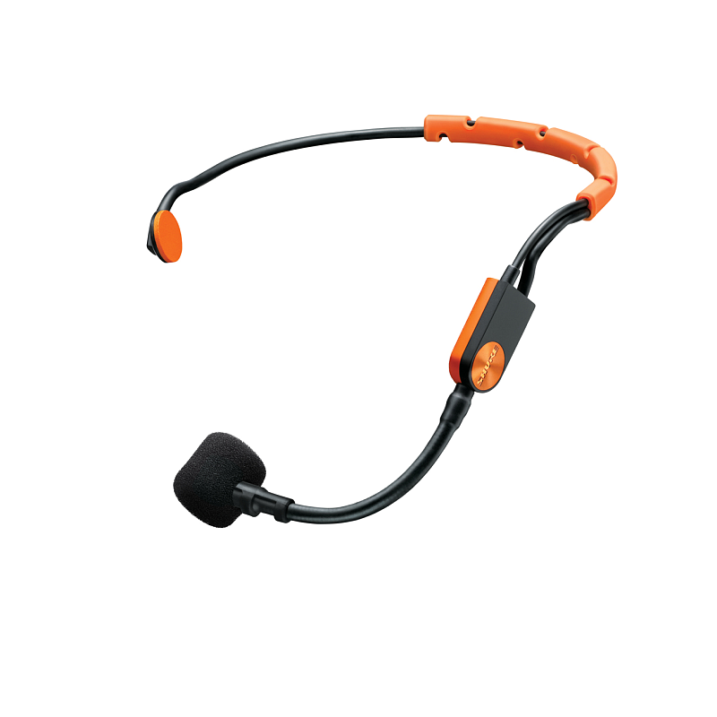 Shure SM31FH Schwarz, Orange Hals-Mikrofon