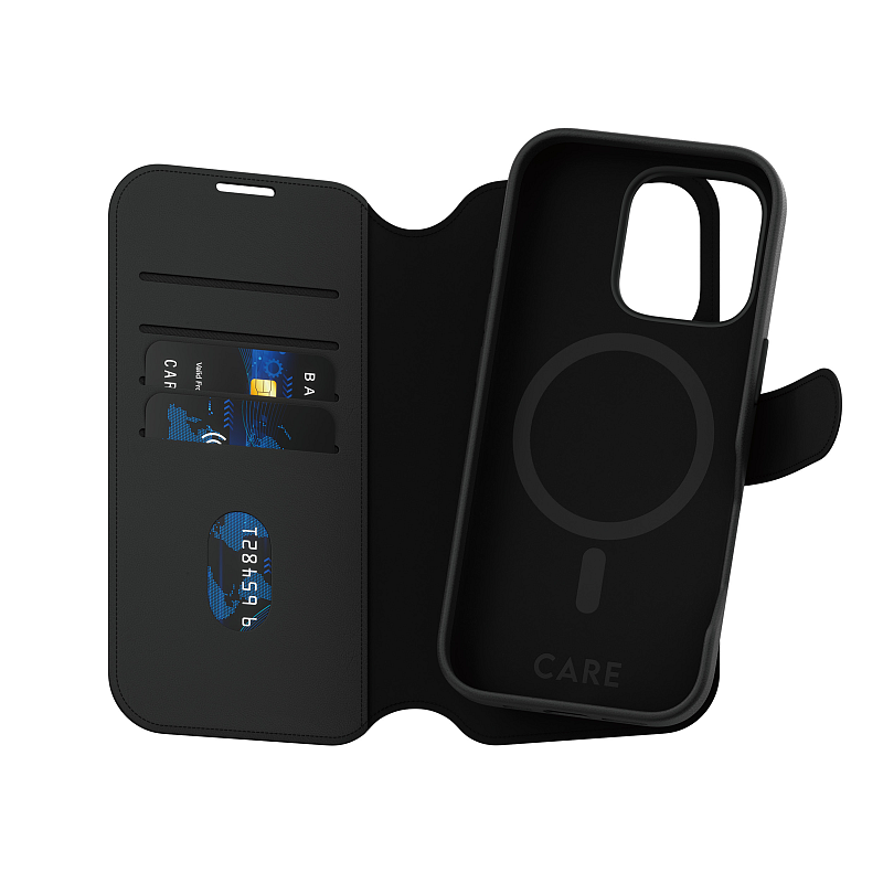 PanzerGlass CARE™ by ® Tango 2-in-1 Wallet Case m. MagSafe iPhone 16 Pro