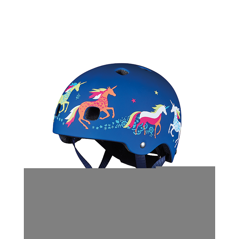 Micro Mobility Micro PC Helm Unicorn Blau