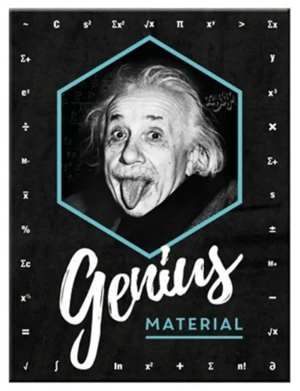 Nostalgic Art Einstein Genius Material Kühlschrankmagnet Metall Mehrfarbig 1 Stück(e)