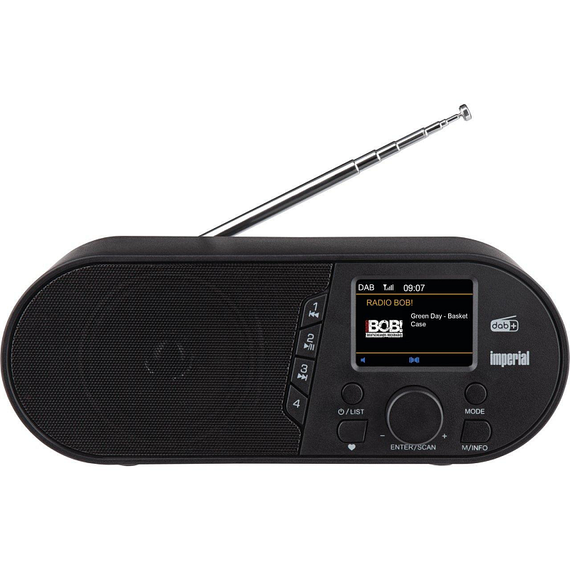 Imperial DABMAN d105 Internet Digital Schwarz