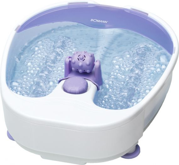 Bomann FM 8000 CB Fußbad 90 W Violett, Weiß