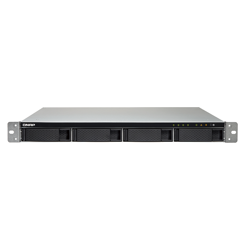 QNAP TS-432XU NAS Rack (1U) Annapurna Labs Alpine AL-324 2 GB DDR4 0 TB QNAP Turbo System Schwarz