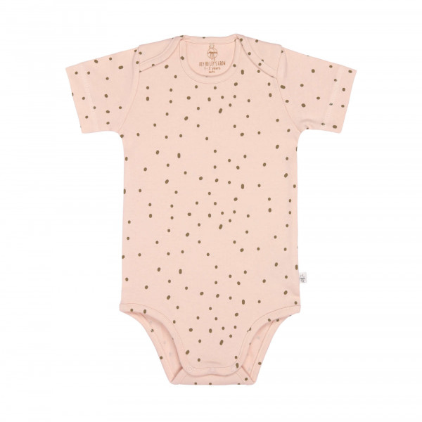 Lässig Baby Body - Kurzarm, Powder Pink (7 - 24 Monate)