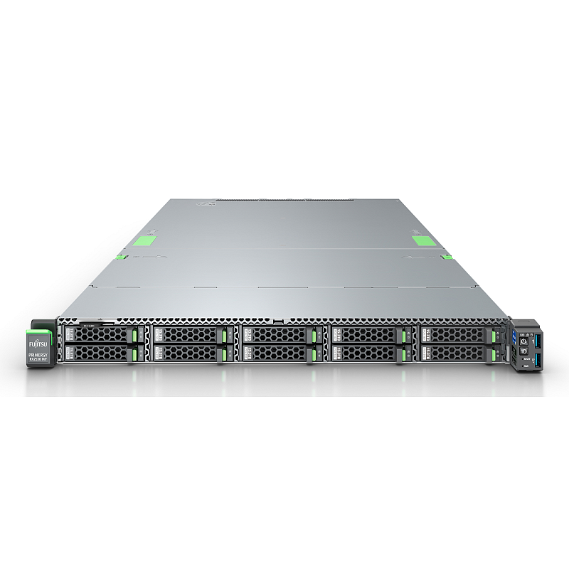 Fujitsu PRIMERGY RX2530 M7 Server 0 GB Rack (1U) Intel® Xeon Silver 4509Y 2,6 GHz 32 GB DDR5-SDRAM 900 W