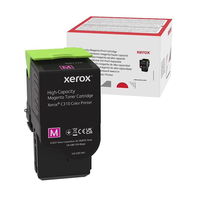 Xerox ® C310 Farbdrucker​/​C315 Farb-Multifunktionsdrucker Hohe Kapazität-Tonermodul Magenta (5500 Seiten) - 006R04366