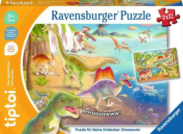 Ravensburger tiptoi 00198 Puzzle Puzzlespiel 12 Stück(e) Tiere