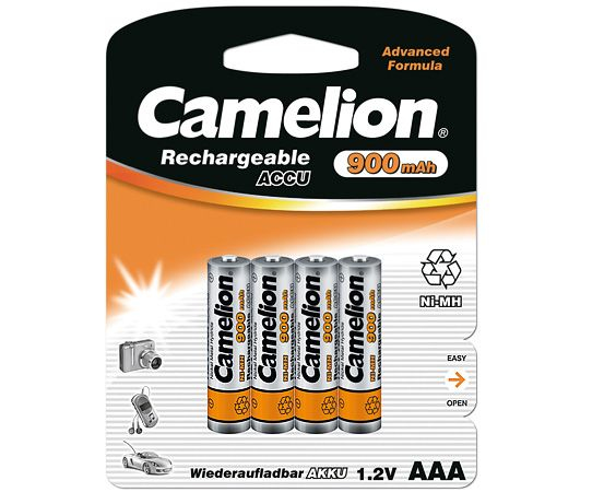 Camelion NH-AAA900-BP4 Wiederaufladbarer Akku AAA Nickel-Metallhydrid (NiMH)