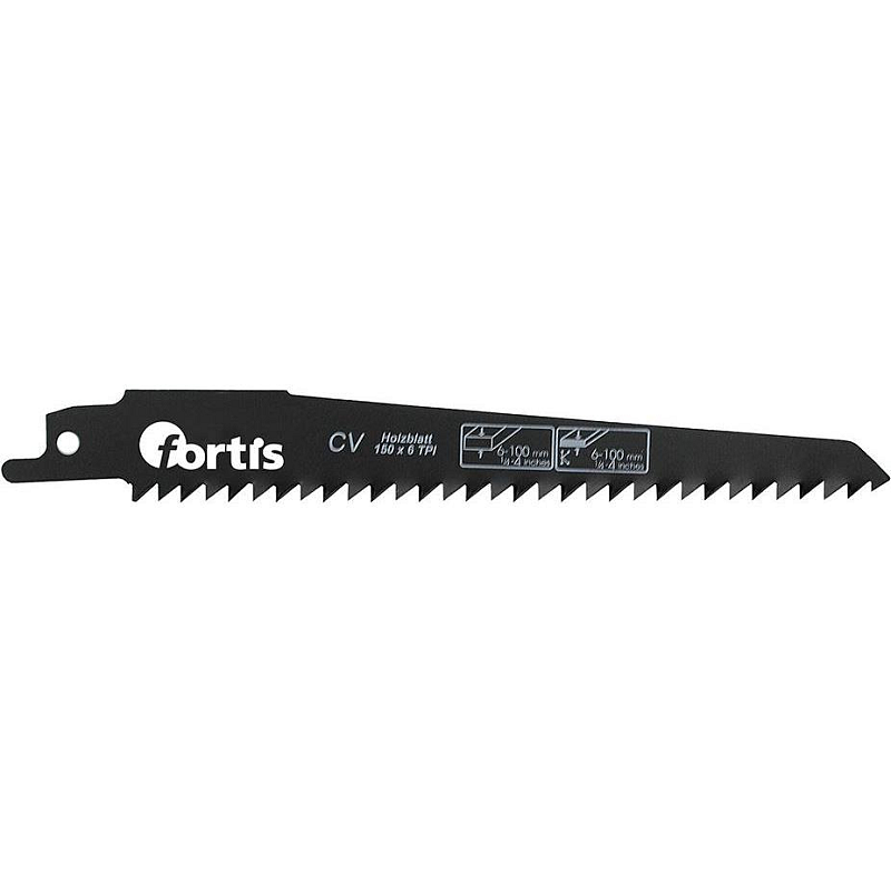 Fortis 4317784772785 Sägeblatt für Stichsägen, Laubsägen & elektrische Sägen 2 Stück(e)