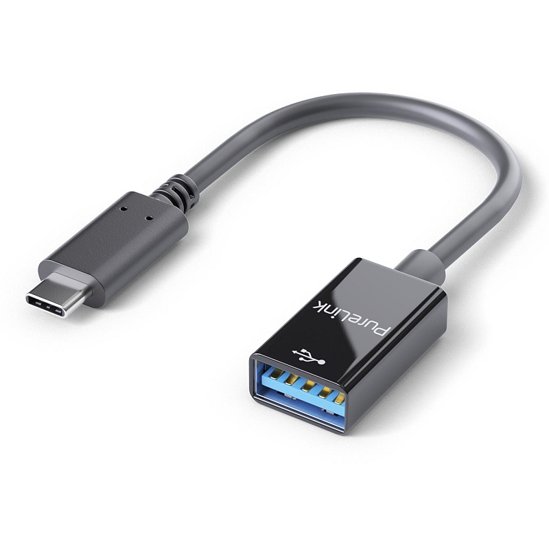 PureLink IS231 USB Kabel 0,1 m USB C USB A Schwarz