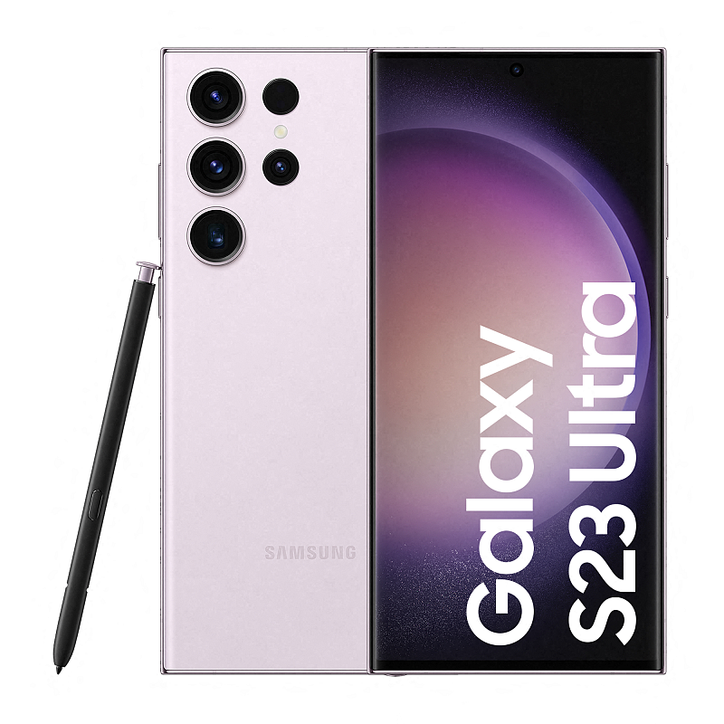 Samsung Galaxy S23 Ultra SM-S918B 17,3 cm (6.8") Dual-SIM Android 13 5G USB Typ-C 8 GB 256 GB 5000 mAh Lavendel