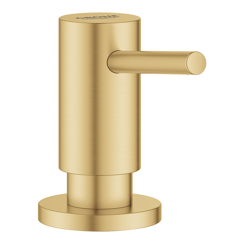 GROHE 40535GN0 Seifenspender 0,5 l Gebürsteter Stahl, Gold